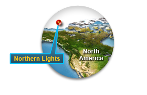The Northern Lights, Northern Hemisphere